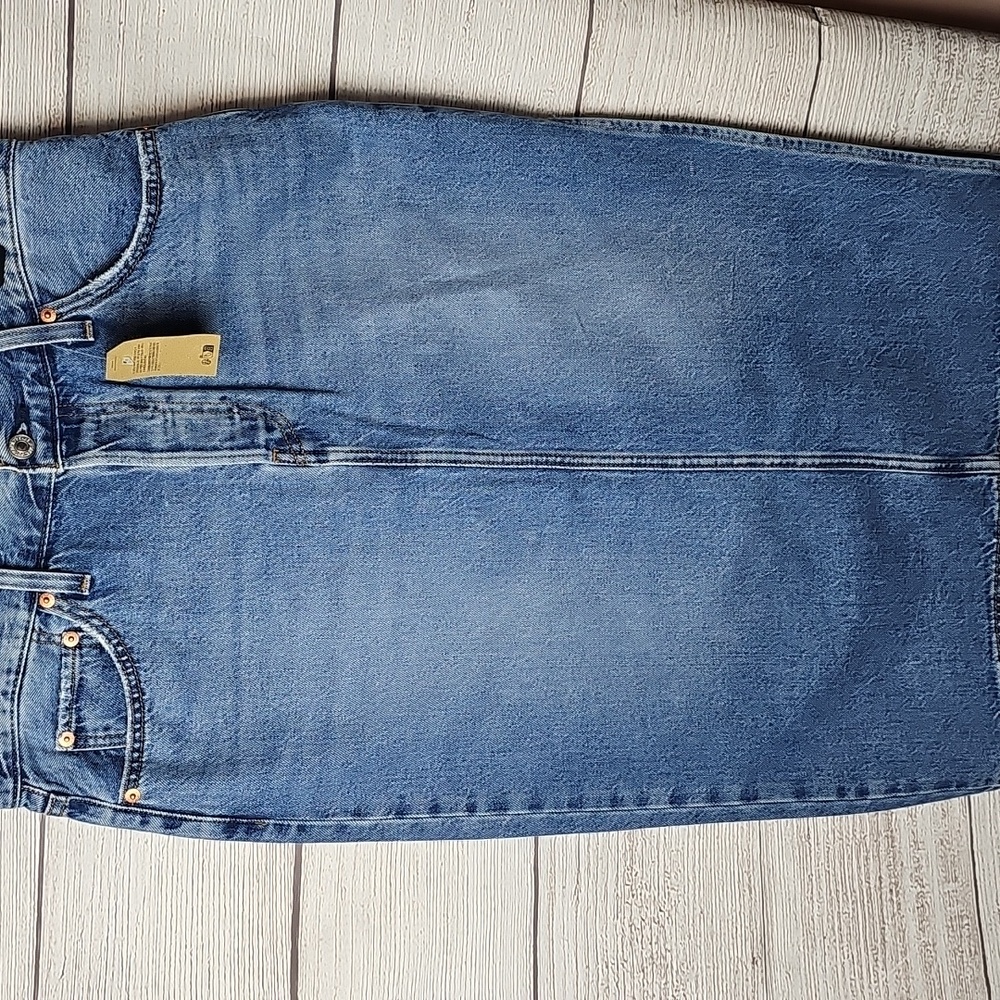NEW LEVI'S Side Slit Midi Skirt - Size 29 - Picture 5 of 16
